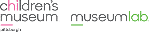 logos of Children's Museum of Pittsburgh and Museum Lab